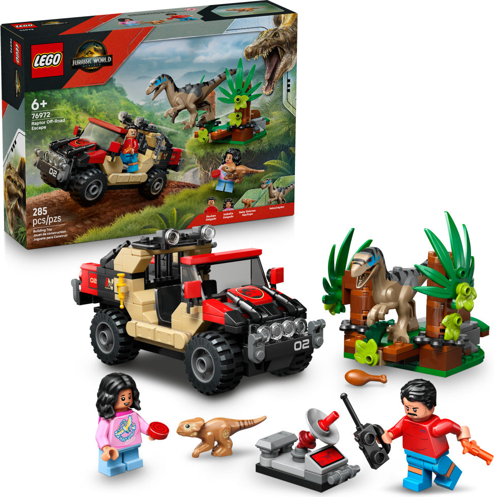 LEGO Jurassic World: Raptor Off-Road Escape